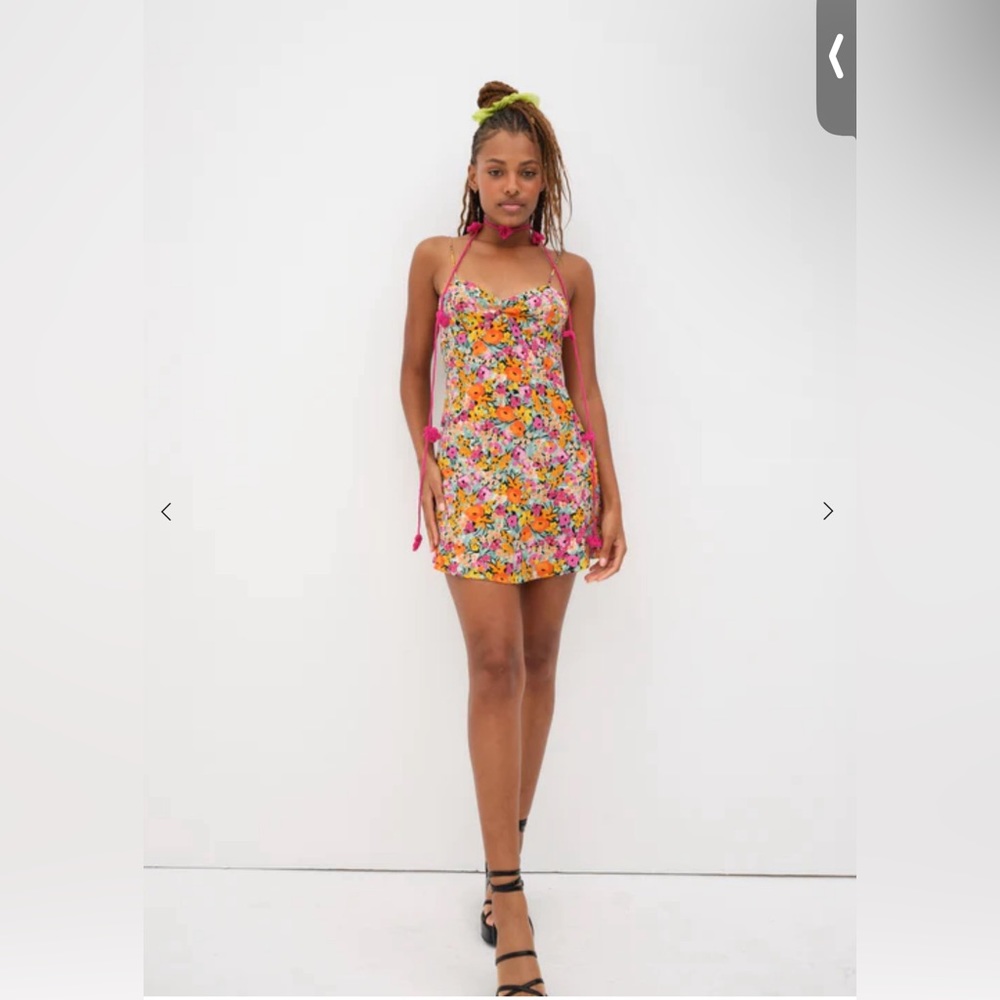 For Love and Lemons Deena mini dress NWT S
